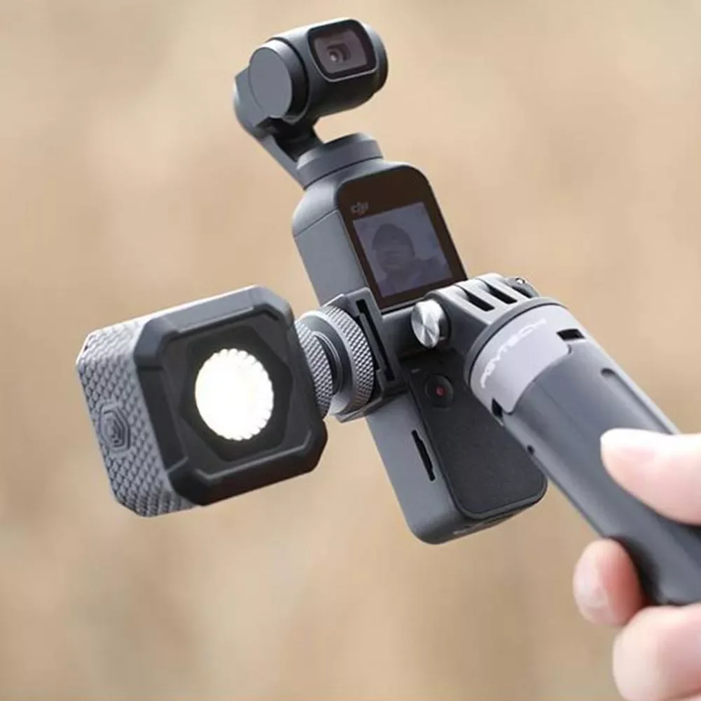 

Adjustable Replacement Easy Install Universal Mount Data Port Handheld Gimbal Cold Shoe Accessories Selfie For DJI OSMO Pocket