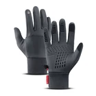 Лидер продаж, зимние спортивные перчатки для бега на открытом воздухе, теплые перчатки с сенсорным экраном для спортзала, фитнеса, полные перчатки для мужчин и женщин, вязаные перчатки