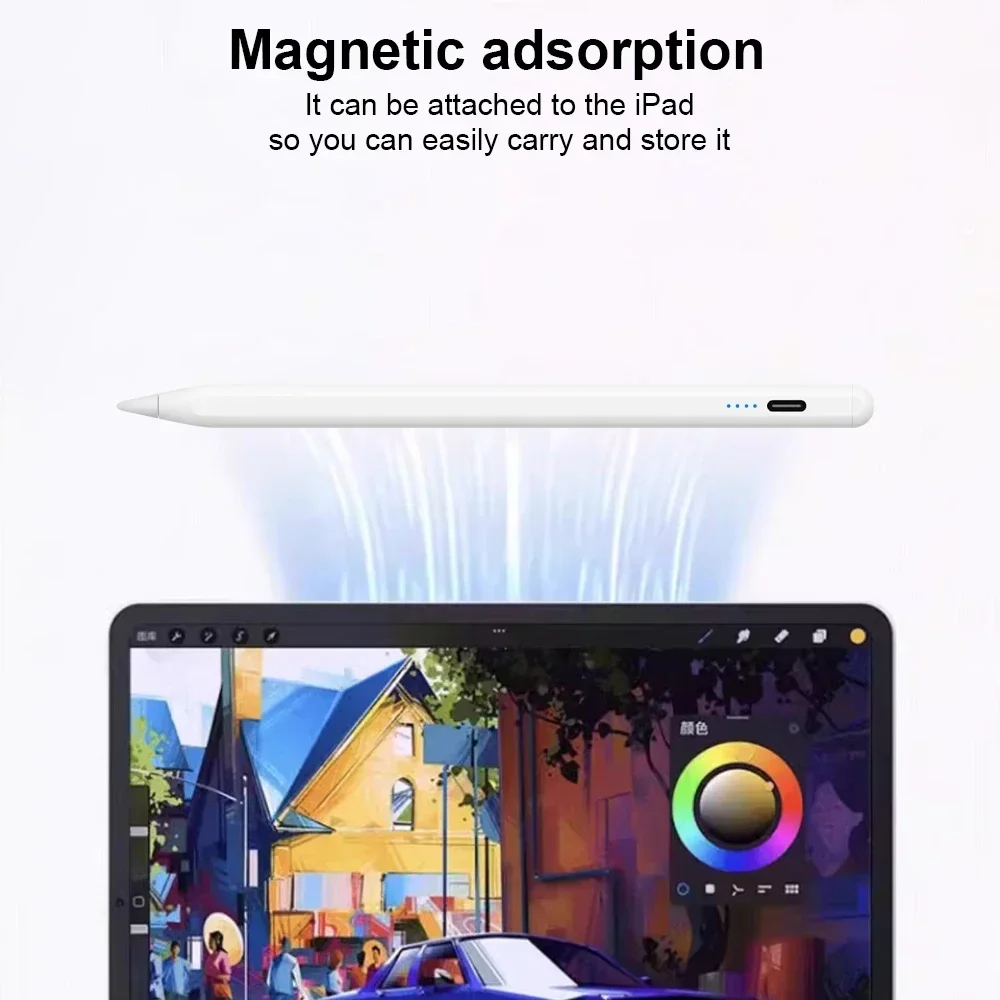 Универсальный стилус для Xiaomi Huawei Lenovo iPhone iPad планшеты телефоны стилус-карандаш для iOS Android перезаряжаемая сенсорная ручка (art.: 3920cf2baf695) - 3920cf2baf695