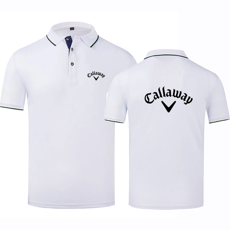 

New 2022 Summer Hot-selling Men's Golf Breathable Polo Shirts Business Casual Short Sleeve Tops Golf Wear Men's Lapel Polos Tops