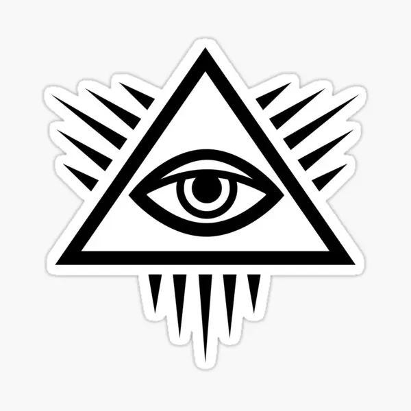 Наклейка глаза Бога Freemasons аксессуары для автомобиля окна мотоцикла ноутбука