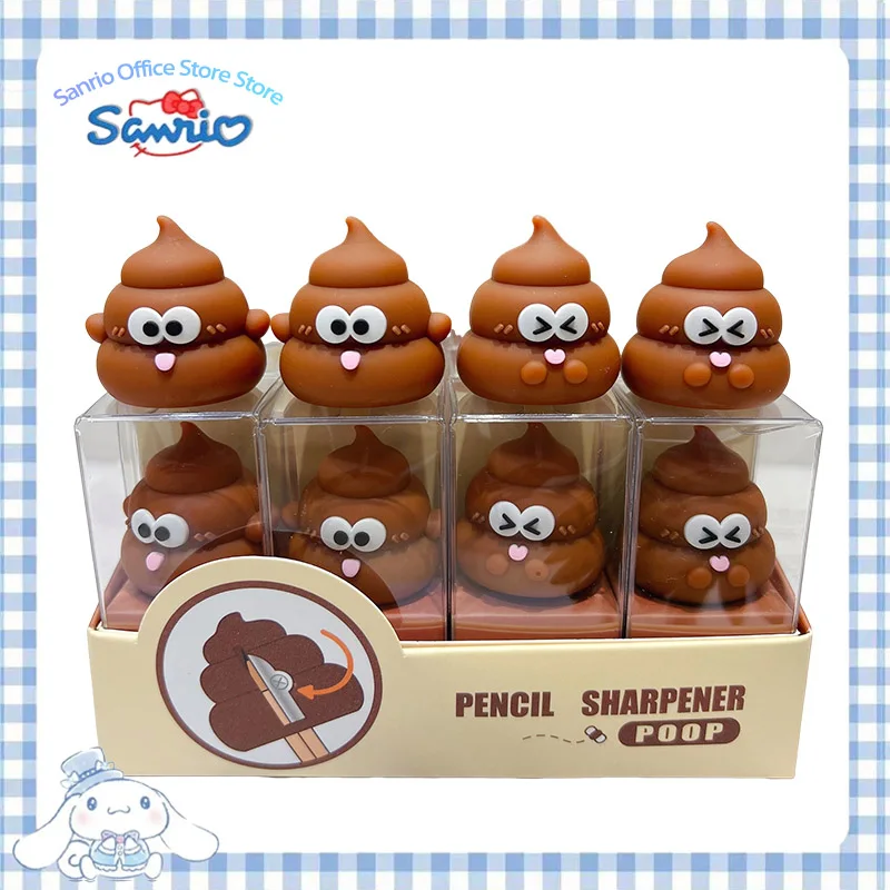 Sharpener Poop Shaped Pencil Sharpener Cute Feces Silicone Pencil Sharpener Student Learning Supplies