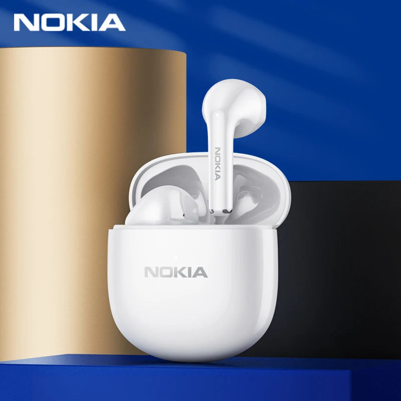 

Nokia E3110 TWS Wireless Bluetooth 5.1 Dual Stereo Noise Cancelling Bass Touch Long Standby Sports Fashion Headphones