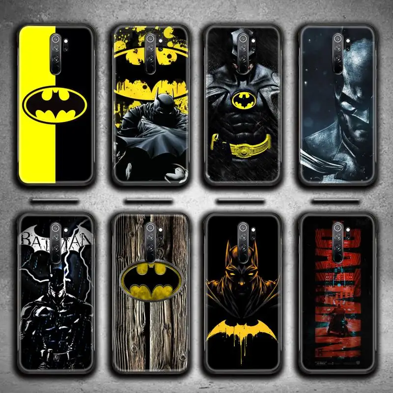 

Batman Phone Case for Redmi 9A 9 8A Note 11 10 9 8 8T Pro Max K20 K30 K40 Pro