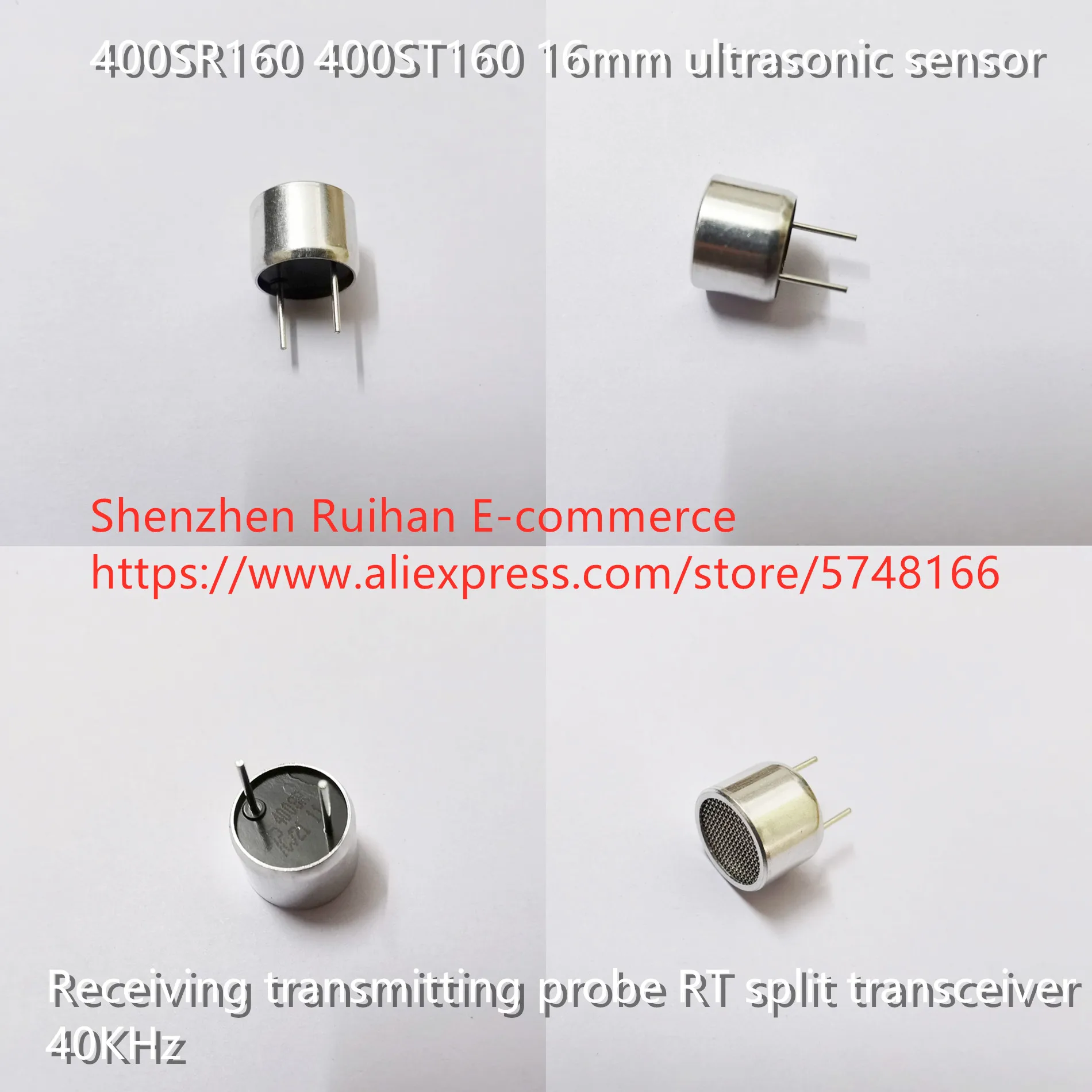 Оригинальный новый 100% 400SR160 400ST160 16 мм ультразвуковой датчик приема Приемника