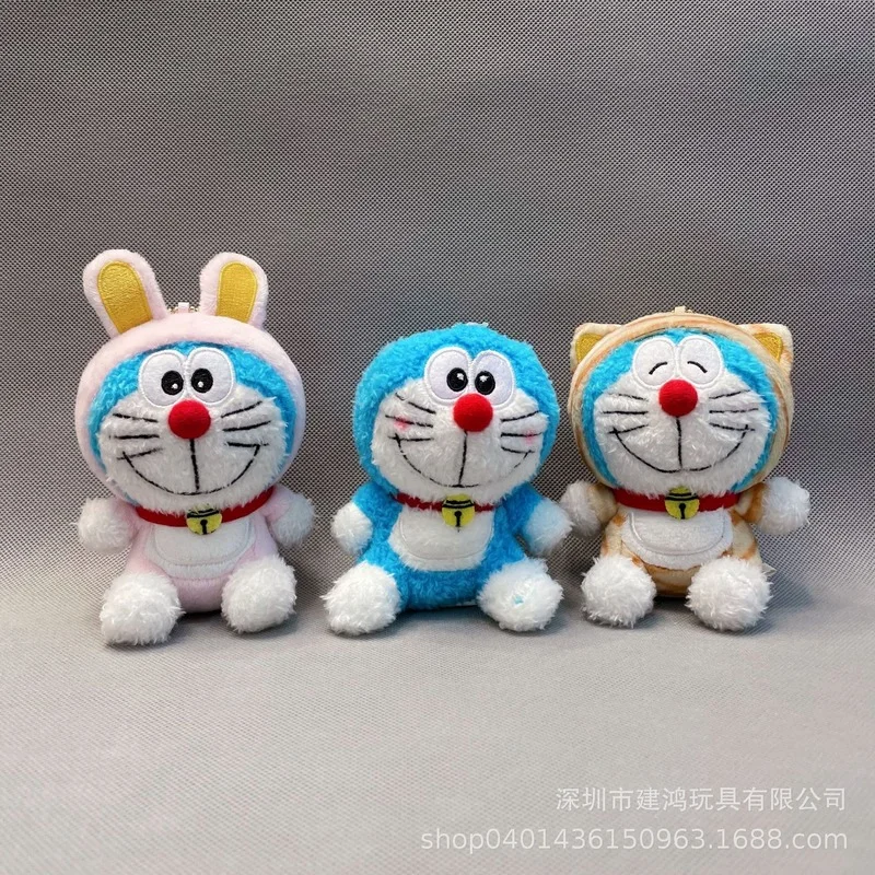 

New Doraemon Kawaii Anime Action Figure Pvc Twelve Constellations Cosplay Model Dolls Decoration Toys for Children's Gift