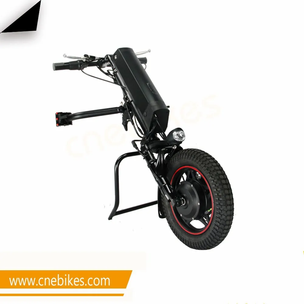 

New upgrade handicapped electric wheelchair handcycle attachment