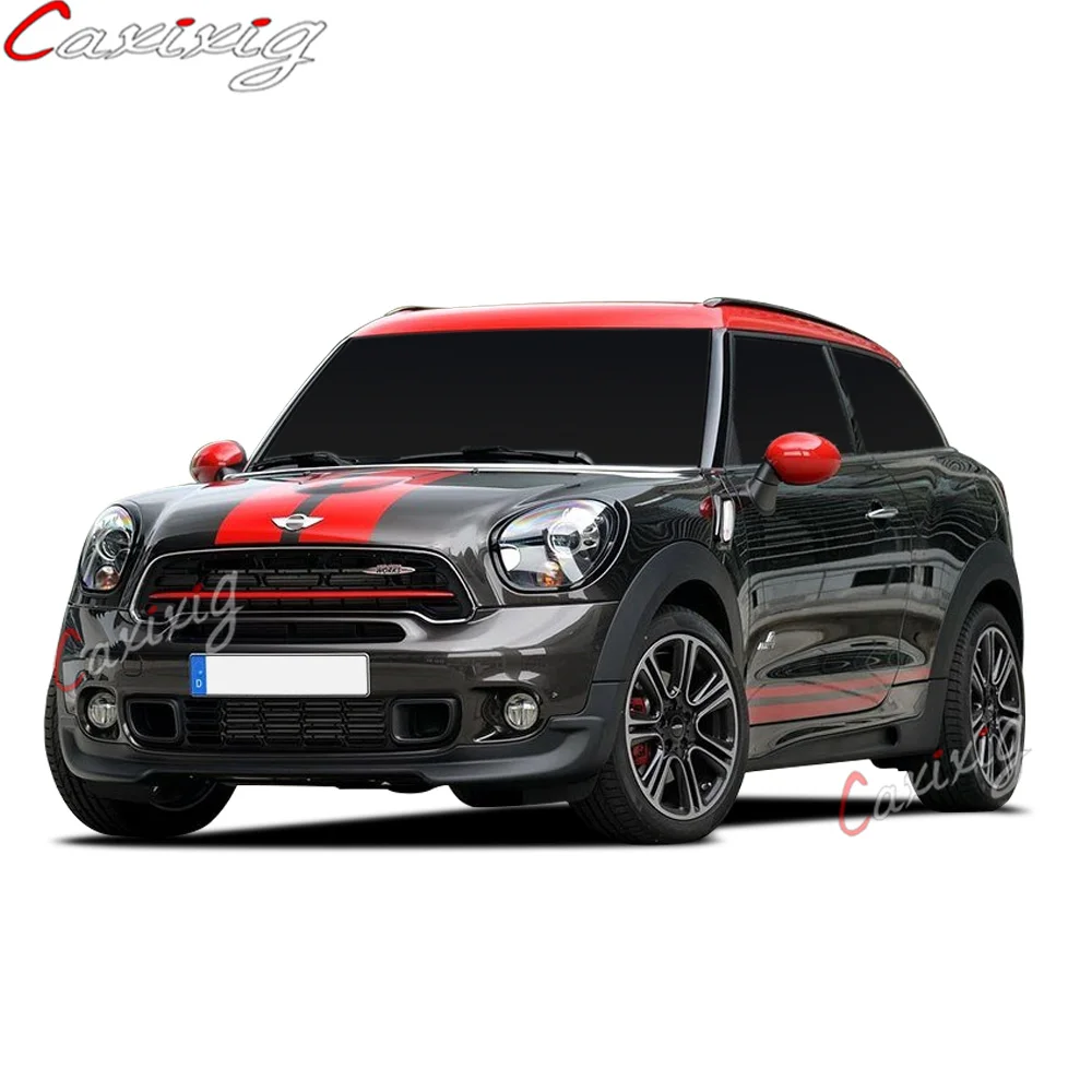 

Car Hood Bonnet Rear Engine Trunk Side Stripe Body Kit Sticker Decal Cover For Mini Paceman R61 Cooper S JCW Accessories