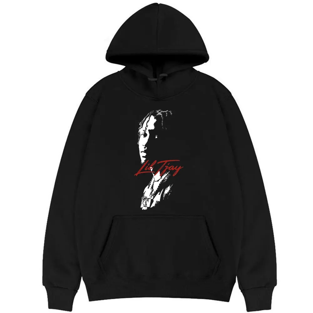 

Rapper Lil Tjay Hip Hop Graphic Hoodies Men's Bodywarmer Sweatshirt Coat Men Women Fashion Casual Hoodie Male Vintage Streetwear