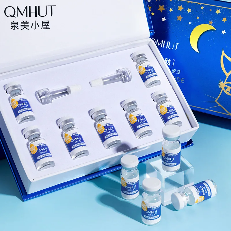 

QMHUT шесть пептидов, эссенция крема для глаз, водостойкая добавка, компактная устойчивость к морщинам, крем для глаз с тонкой линией, упаковка...