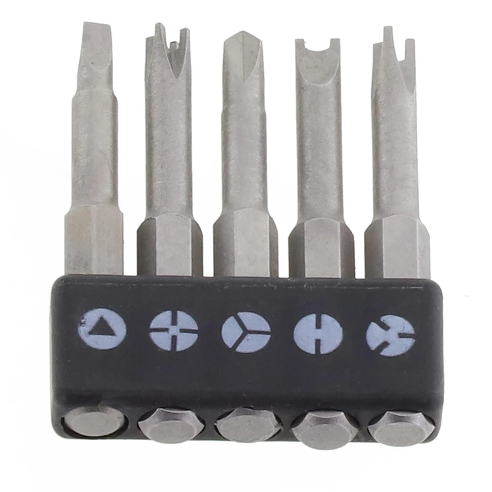 

Bolt Driver Screwdriver Bits U Y Shape 1.96Inch 50mm Four Points Grey Inner Cross Screwdriver Screwdriver Bits