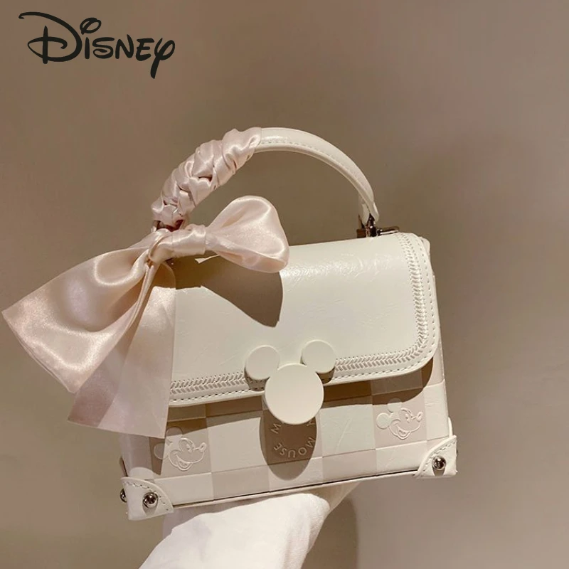 Disney Mickey's New Women's Handbag Fashionable and Advanced Girls' Shoulder Bag Small Fresh and Versatile Women's Crossbody Bag