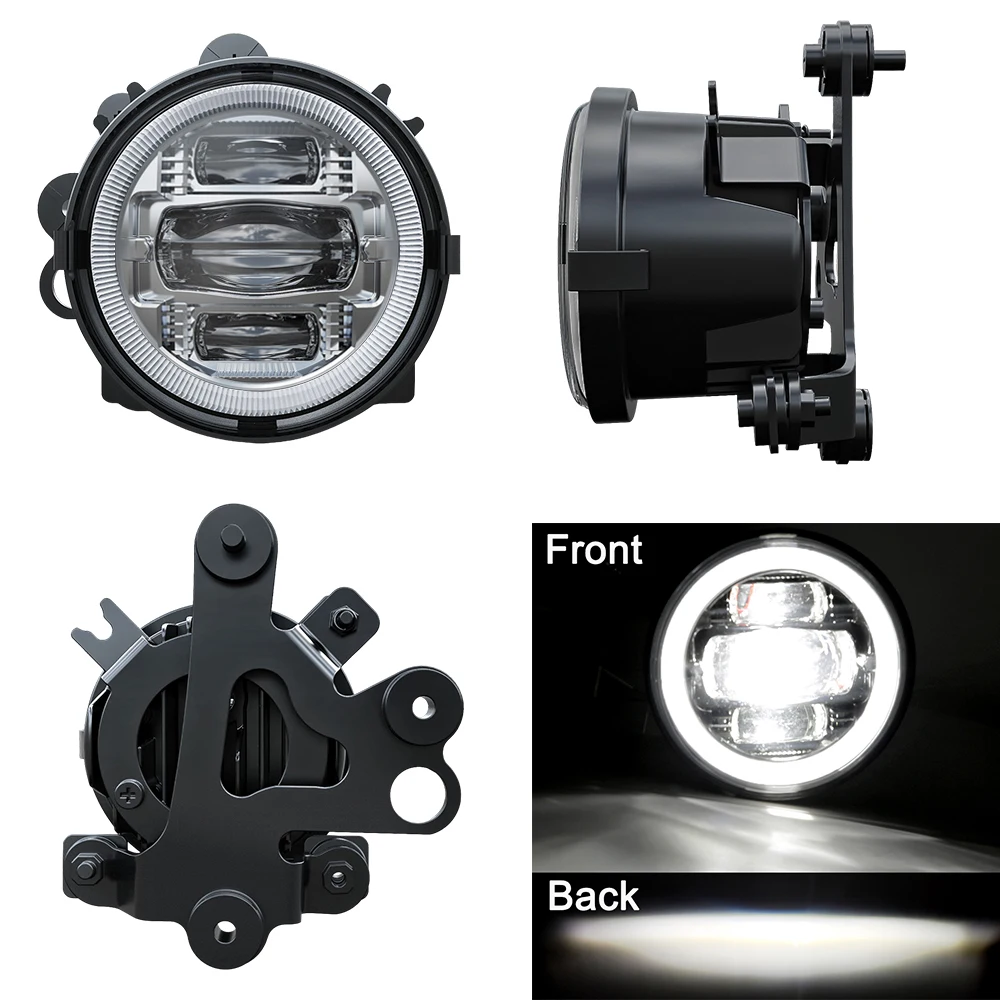 

Светодиодные противотуманные фары DOT для Honda Goldwing 1800 GL1800 Gold Wing 2001-2011, вспомогательная ближняя фара DRL, передняя центральная нижняя вставка капота