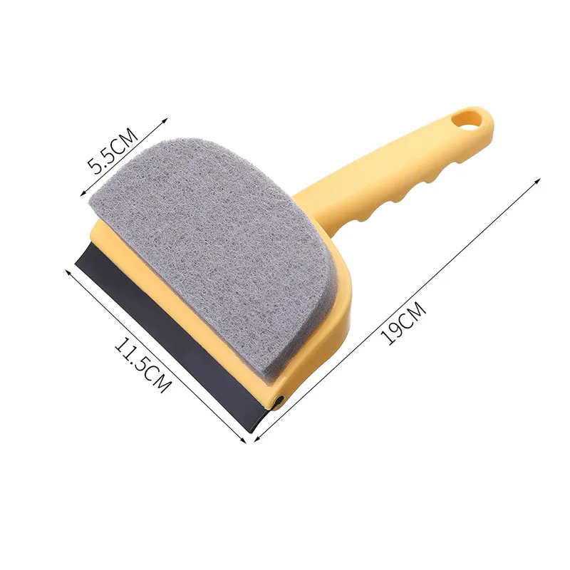 Профессиональный скребок для мытья окон и душа двусторонний чистки стекла