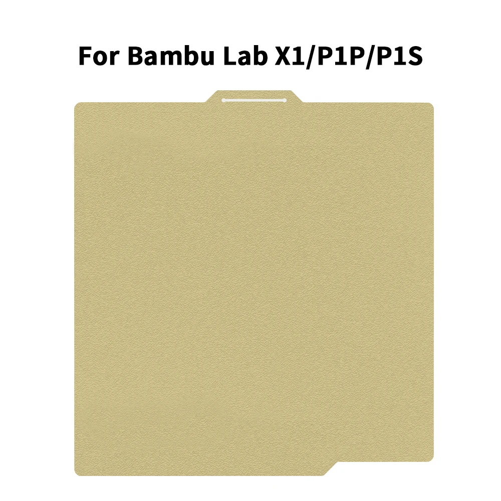 Двухсторонний пружинный стальной лист для бамбука Bambu Lab X1/P1P/P1S PEI 257x257мм