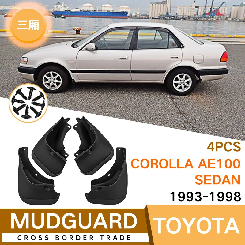 

Mud Flaps Toyota Corolla Sedan 1993-1998 AE100 MudFlaps Front Rear Fender Car Accessories