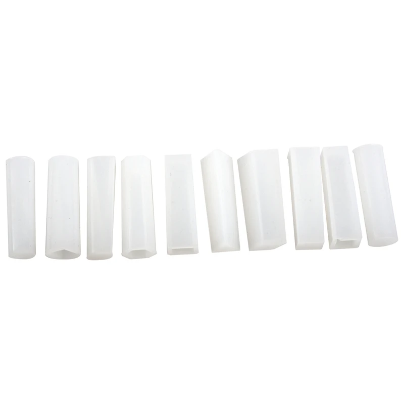 

10 Pieces Assorted Shapes Silicone Pendant DIY Molds Resin Moulds For DIY Jewelry Making Pendant Tools