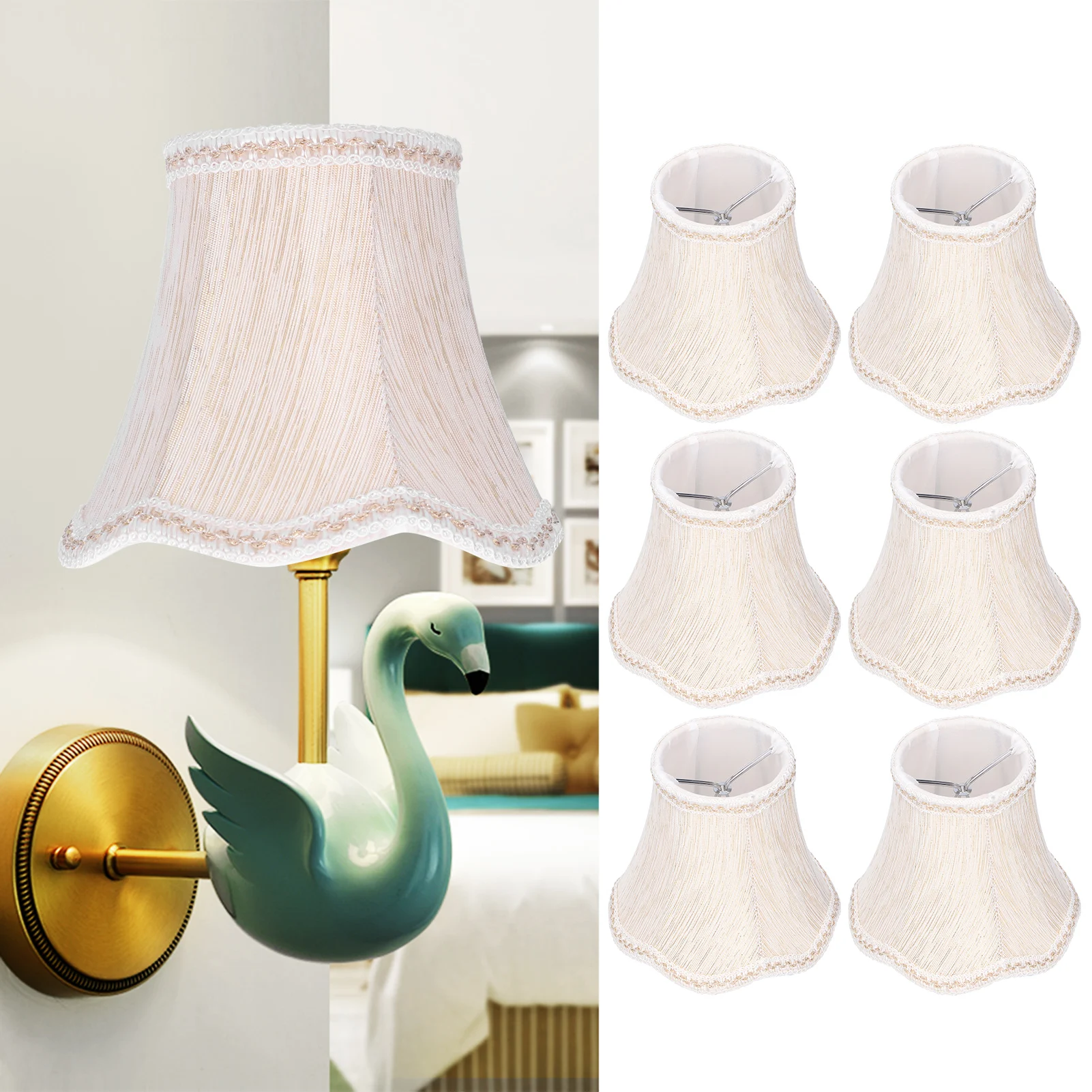 Рисунок 4 - тканевый абажур в европейском стиле