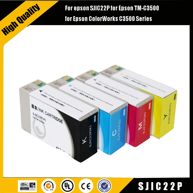 

einkshop Compatible SJIC22P Ink Cartridge or epson SJIC22P for Epson TM-C3500 for Epson ColorWorks C3500 Series
