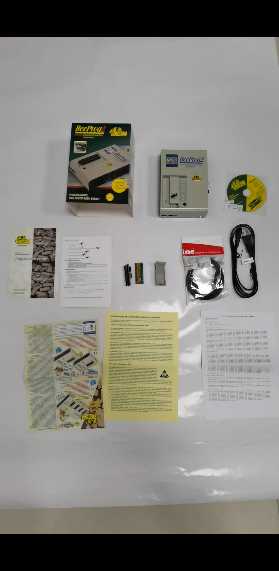 Оригинальный чрезвычайно быстрый Универсальный USB-программатор BeeProg2