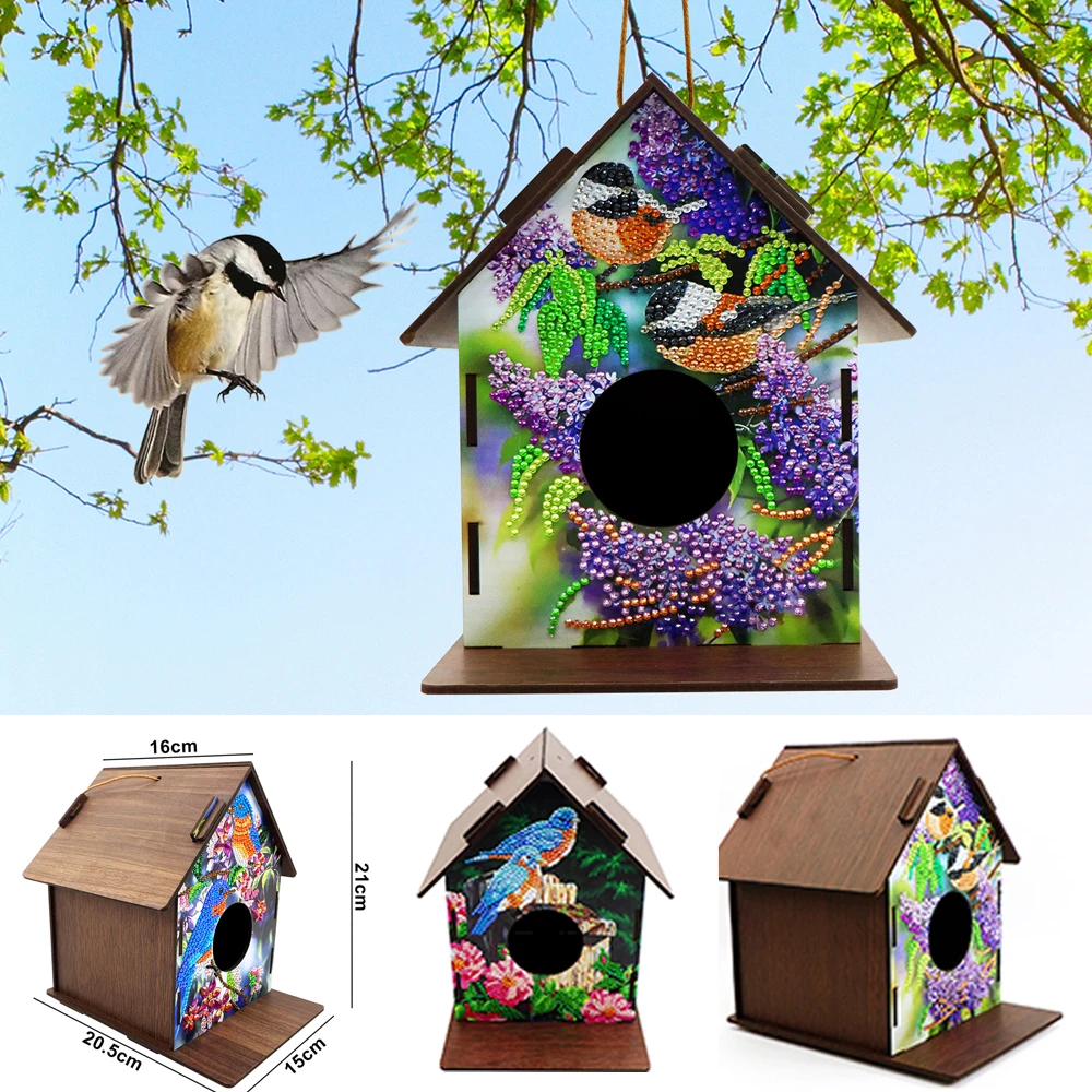 

Набор для алмазной вышивки «Птичий дом»