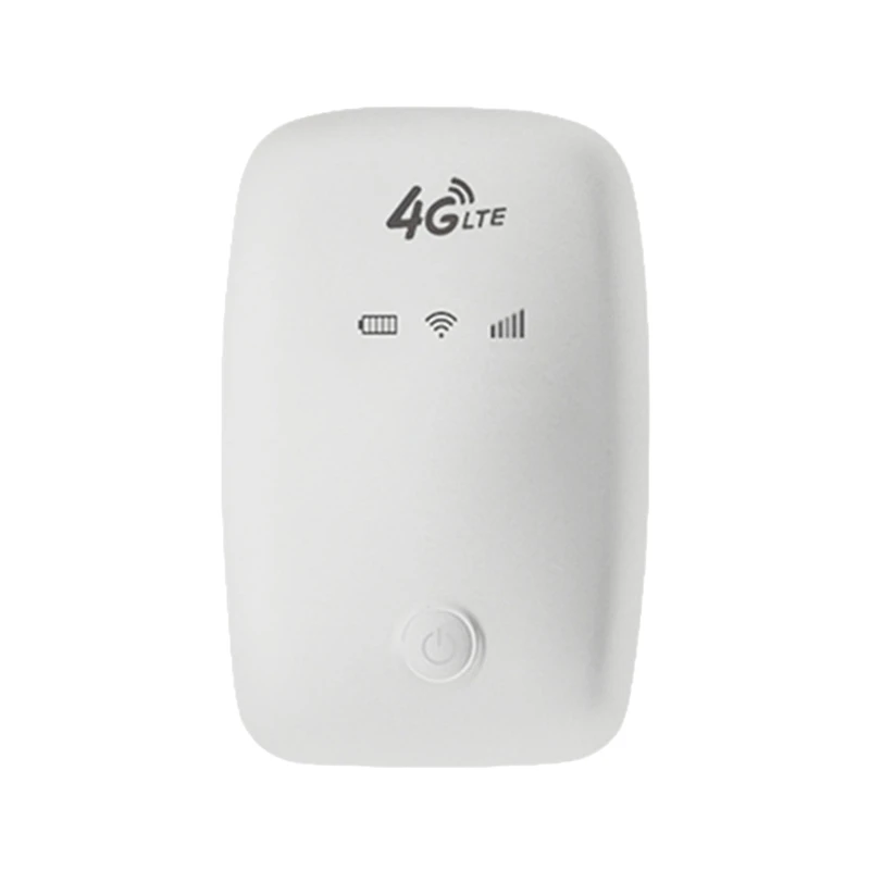 

Wireless 4G Wifi Router Mifi 150Mbps Car Mobile White Wifi Wireless Hotspot Support 10 Users With Sim Card Slot