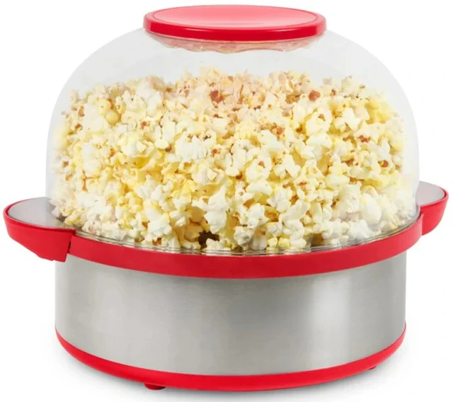 

Машина для приготовления попкорна, красная и нержавеющая сталь