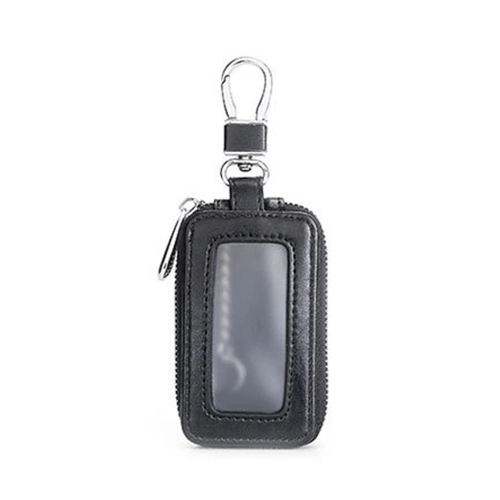 

Чехол для ключей от автомобиля, защитный чехол для ключей, умный брелок для ключей, держатель для монет, металлический крючок и брелок для ключей, кошелек на молнии, ретро-сумка для авто дистанционного брелка