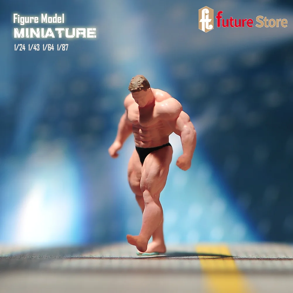 Муравьиная Смола 3D печать 1/87 1/64 1/43 1/24 Мужская миниатюрная фигурка модель Диона