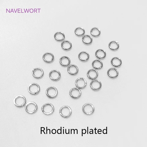 Золотые позолоченные соединительные кольца NAVELWORT 50 шт