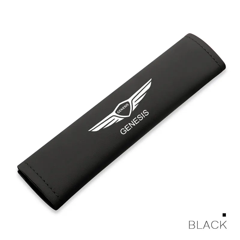 

Автомобильный Стайлинг, чехол для ремня безопасности, кожаный ремень безопасности, плечевой ремень, подкладки для Genesis G80 GV70 GV80 GV60 G70, автомобильные аксессуары