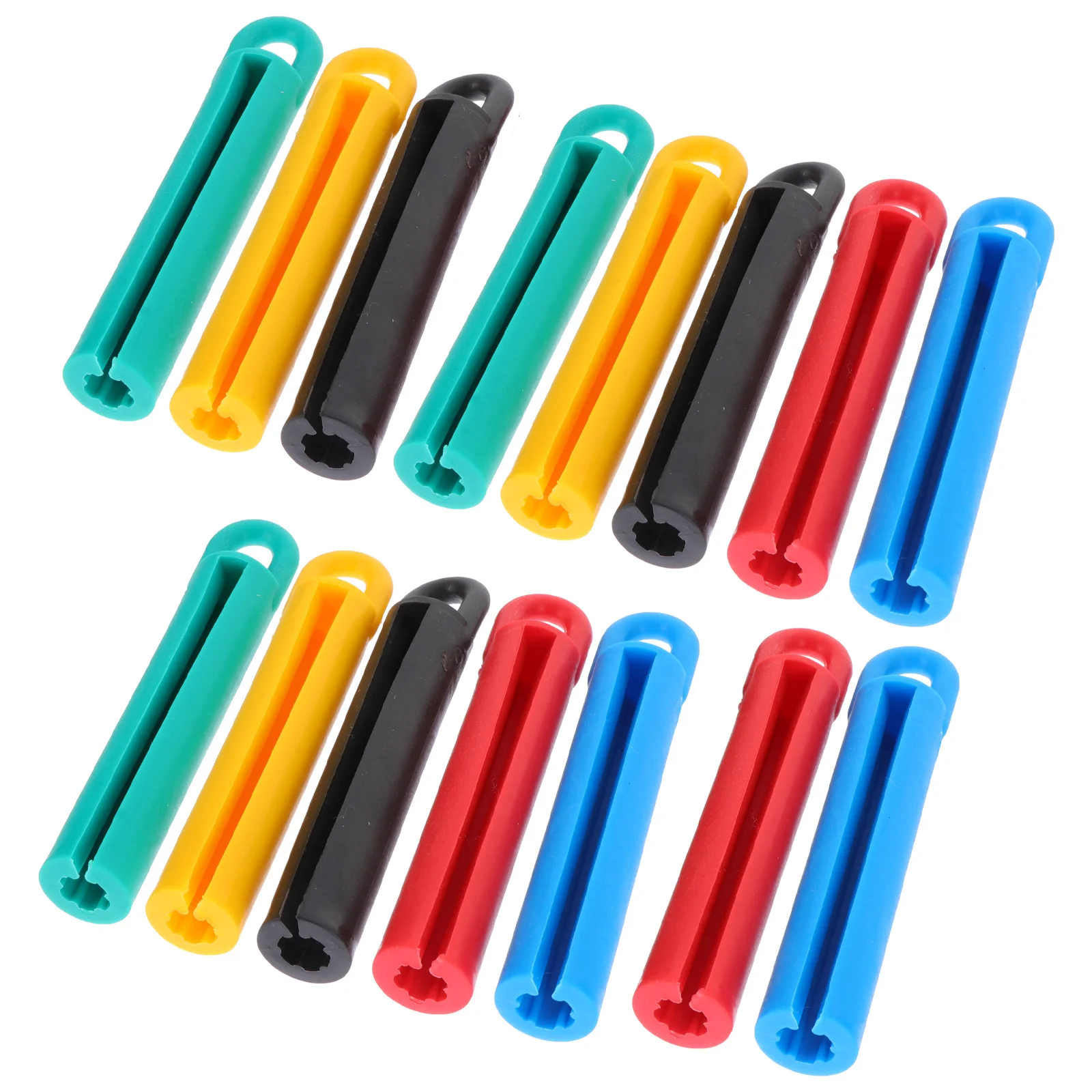 

15pcs British Billiards Cues Storage Hangers Billiards Pole Hangers (Random Color) Supplies