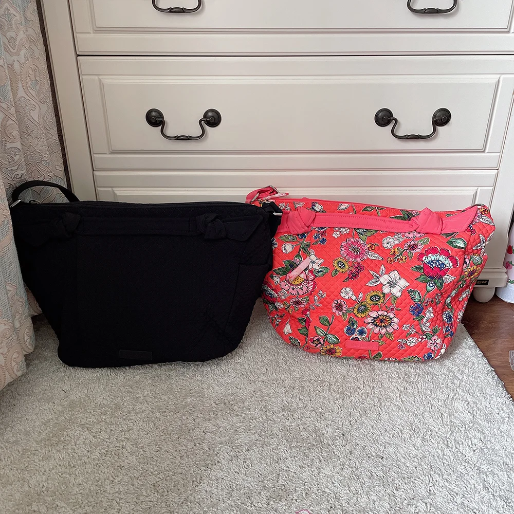 VB новая хлопковая Складная двухцелевая женская сумка на одно плечо