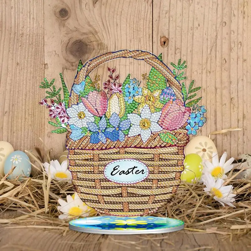 

Набор для творчества с бриллиантами, пасхальные украшения ручной работы, настольные украшения «сделай сам», Алмазное художественное украш...