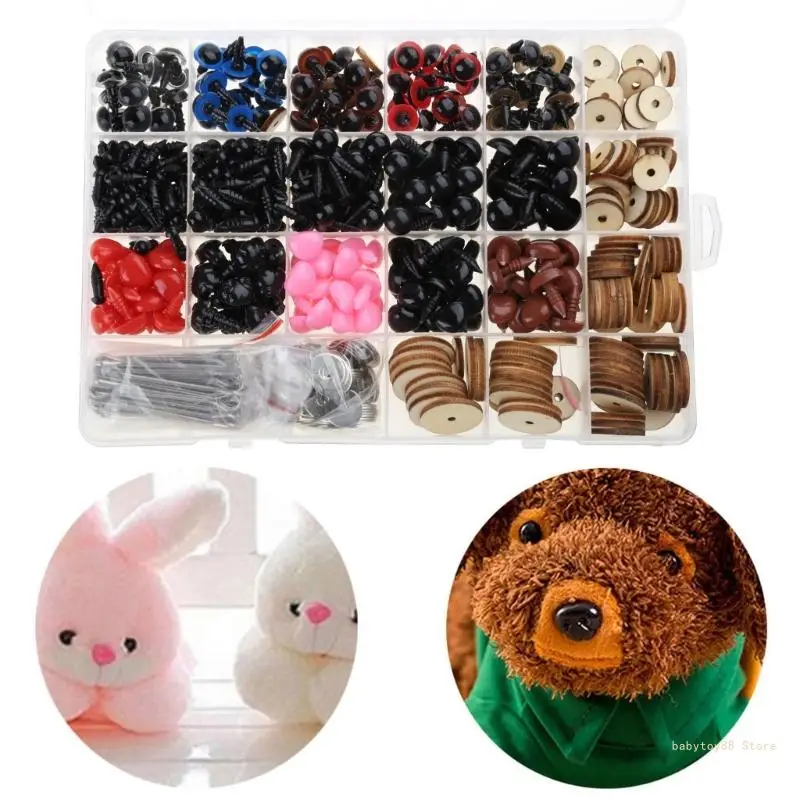 Y4UD реалистичные животные куклы глаза и носы искусственные реквизит для