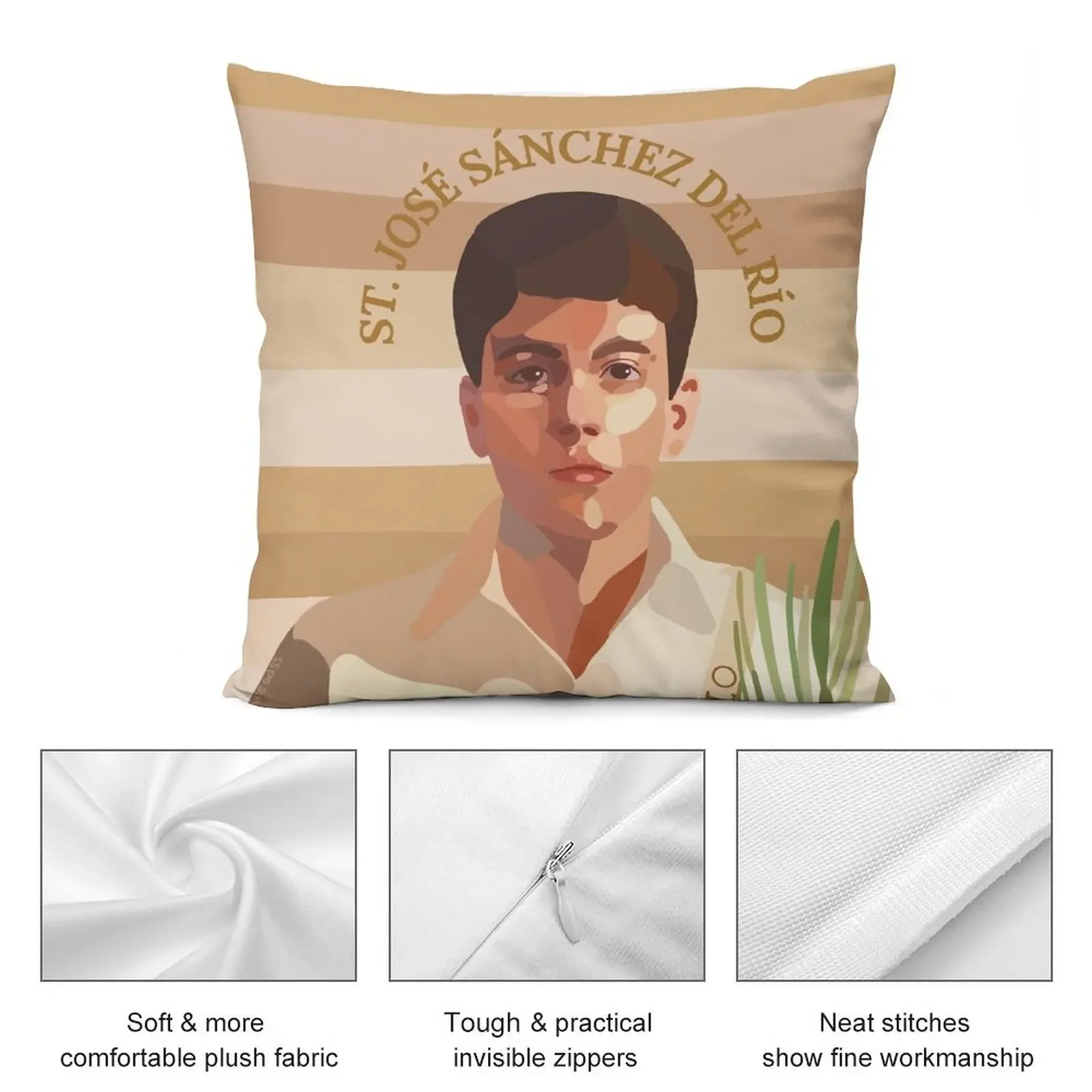 Св. Хосе Санчес Дел Рио декоративная подушка Чехлы для гостиной Рождественские