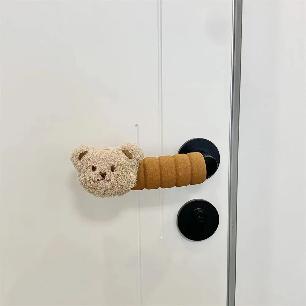 2 шт. Sanrios My Melody аниме плюшевые перчатки для дверных ручек кавайные милые защитные