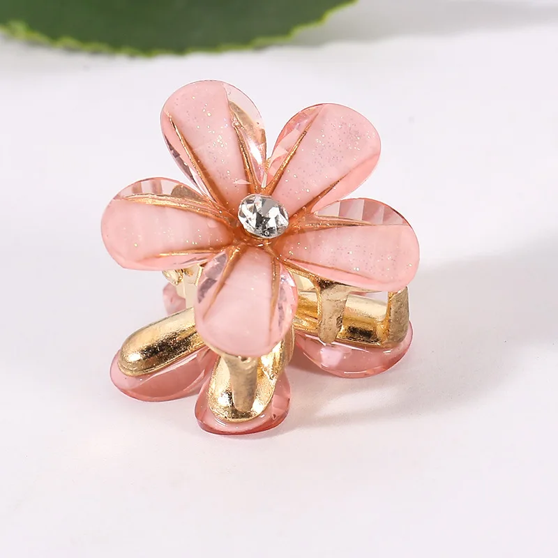 

Sweet Mini Flower Hair Clips Crab Women Hair Style Tools Accessories Headwear Fashion Girls Hairpins Barrettes Hairgrips