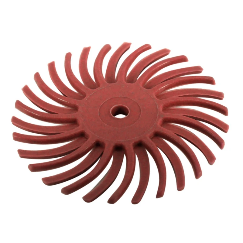

150Pcs 1 Inch Radial Bristle Disc Kit Abrasive Brush 3Mm Shank Detail Polishing Wheel For Rotary Tool Accessories
