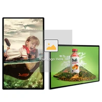 65 55 49 43 android and windows advertising player display hanging lcd monitor digital signage touch screen