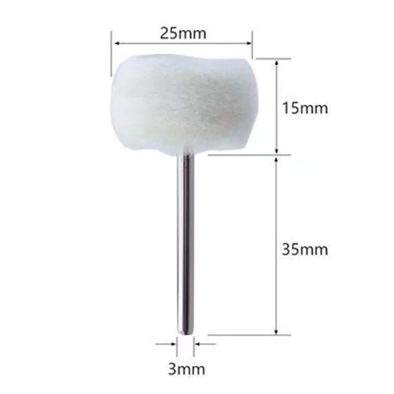 

20 шт. миниатюрная кашемировая шлифовальная Шлифовальная головка полировальный круг 2,35 мм/3 мм хвостовик дрель абразивные полировальные колеса вращающийся инструмент Аксессуары