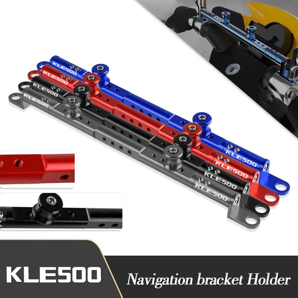 

For KAWASAKI KLE500 2015 2016 2017 2018 2019 2020 Motorcycle Accessories Adjustable Handlebar balance bar Phone GPS Holder