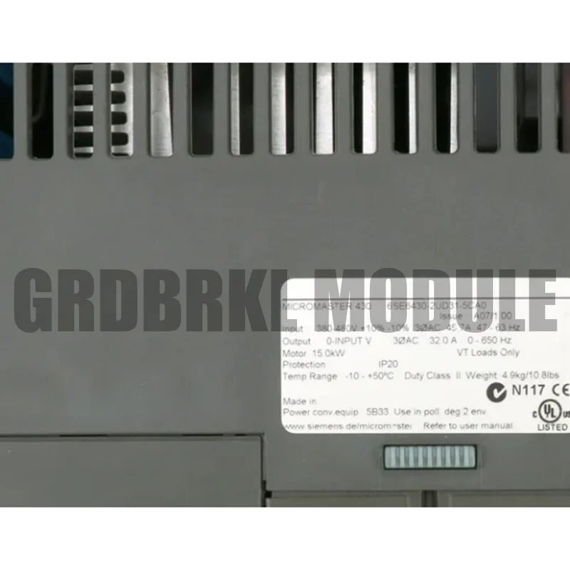 Новый оригинальный 6SE6430-2UD31-5CA0