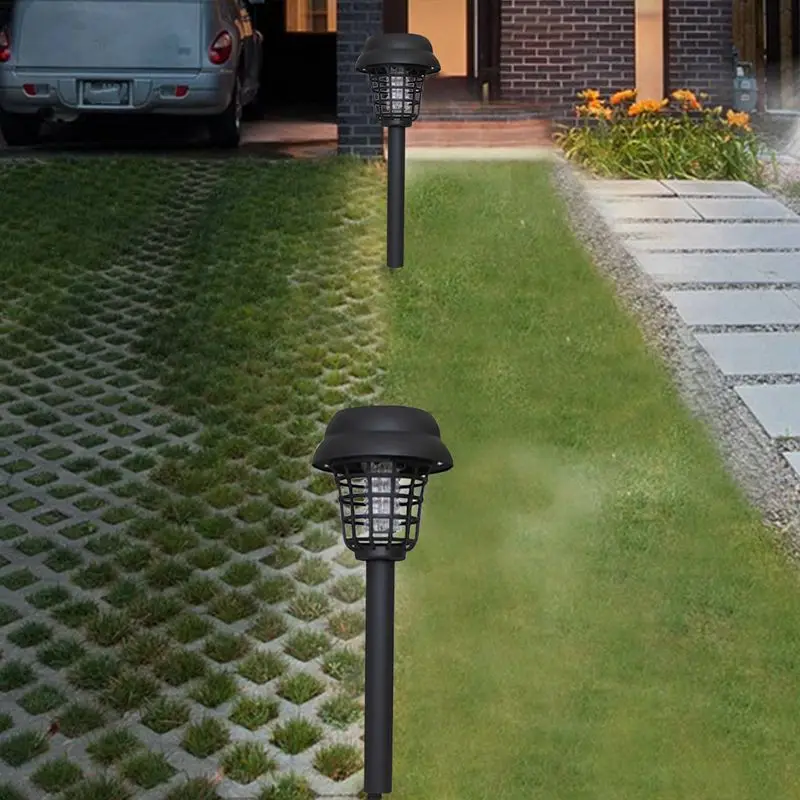 2 шт. уличная светодиодсветильник лампа-убийца насекомых на солнечной батарее |