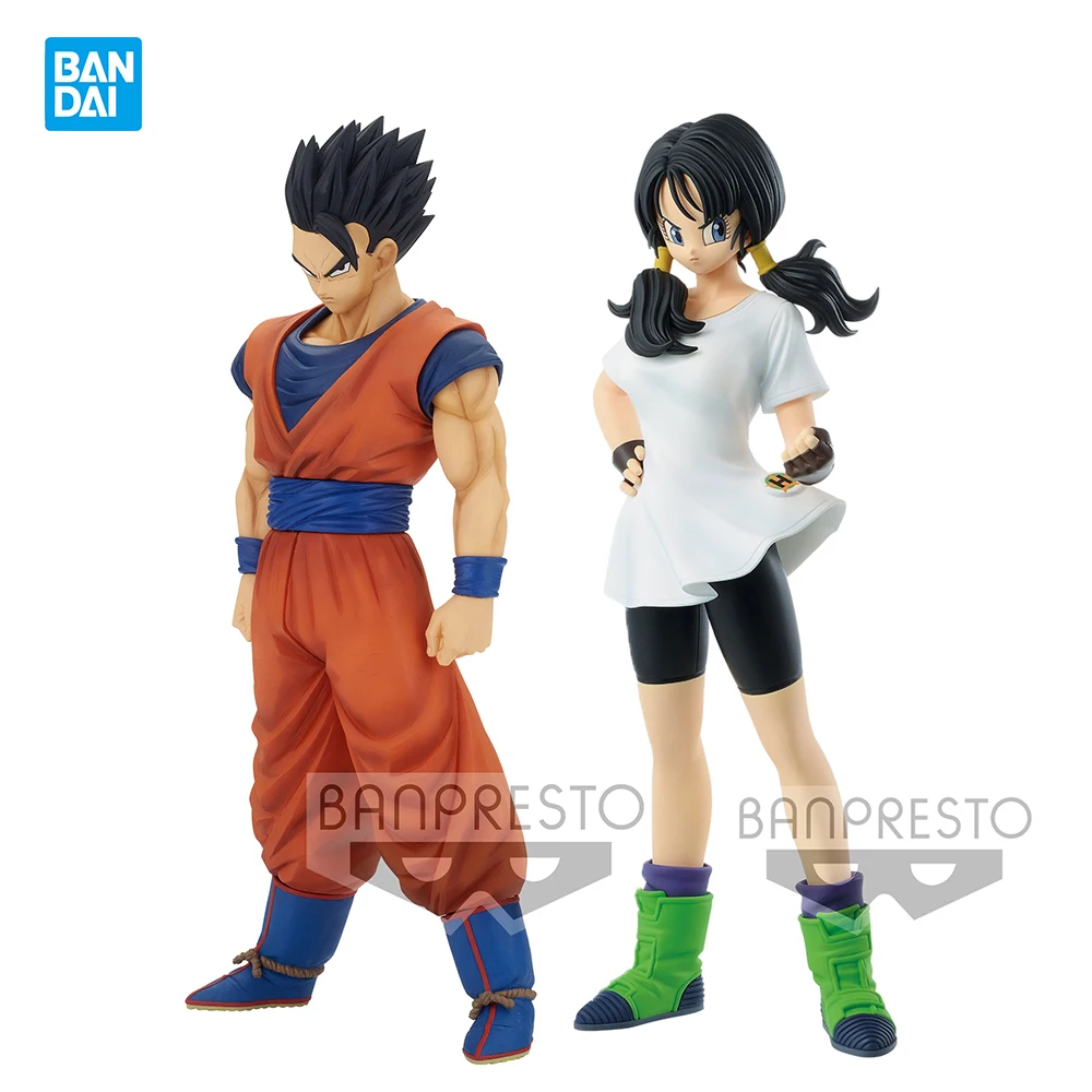 

In Stock Banpresto Original Dragon Ball Z Grandista Gros Son Gohan Ver. 2.0 Videl Action Anime Figure Pvc Model Child Toys Gift