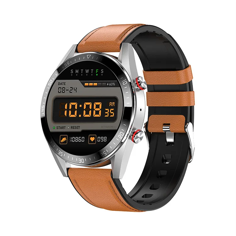 

2022 New Men's Business Smart Bluetooth Watch Multifunctional Waterproof Bracelet Custom Background Sports Watch