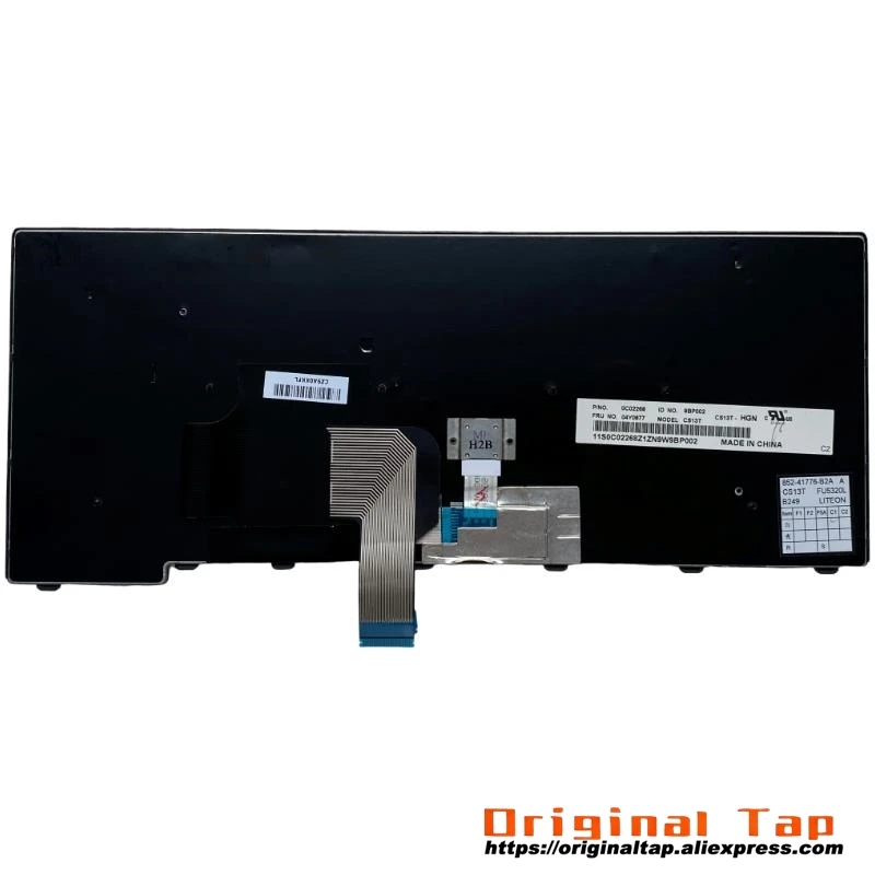 Клавиатура HB Hebrew IL Israel для Lenovo Thinkpad L440 L450 L460 T440 T440s T431s T440p T450 T450s T460 04Y0838 00HW890 04Y0876