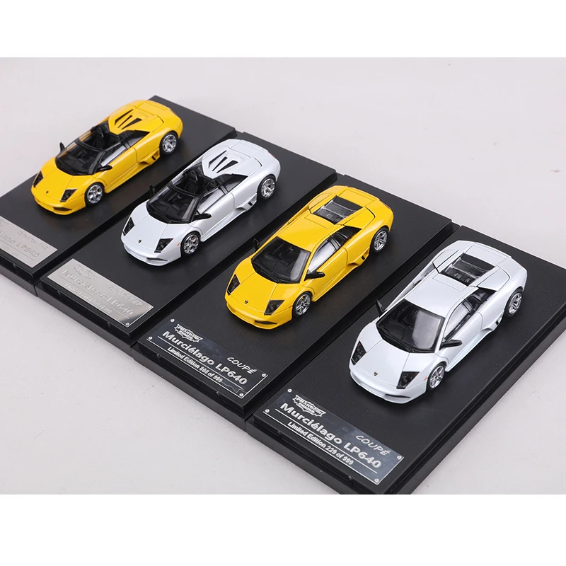 Фото PK 1:64 Murciélago LP640 Кабриолетный/жесткий спортивный автомобиль из сплава Модель автомобиля №4