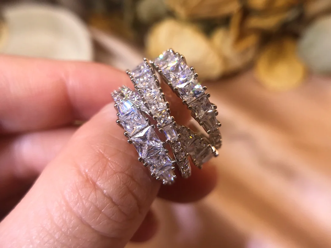 Original Swa Rings for Women Christmas Trendy Jewelry Austria Crystal Luxury Wedding Rings Romantic Gifts Dropshipping With Logo