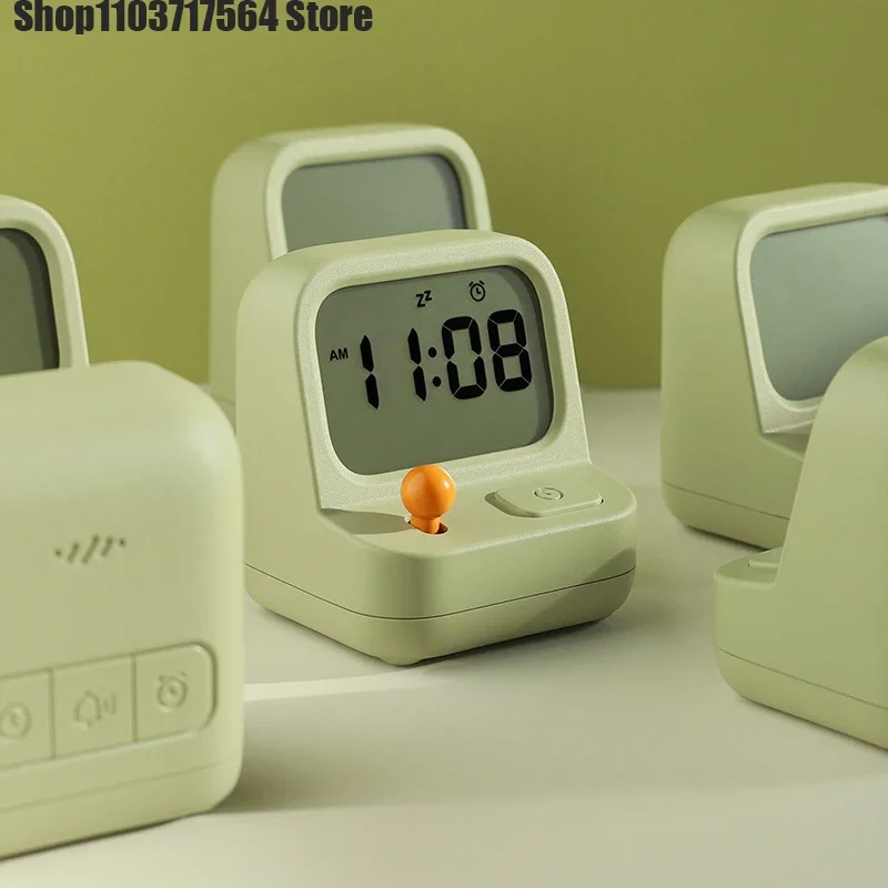 Игровая консоль Будильник Повтор бесшумные часы таймер двойного использования